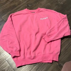 Playboy Pink crewneck sweatshirt - S